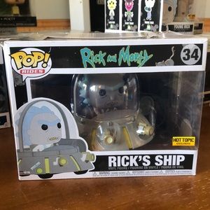 FUNKO POP! RIDES. Rick’s Ship #34 from Rick and Morty